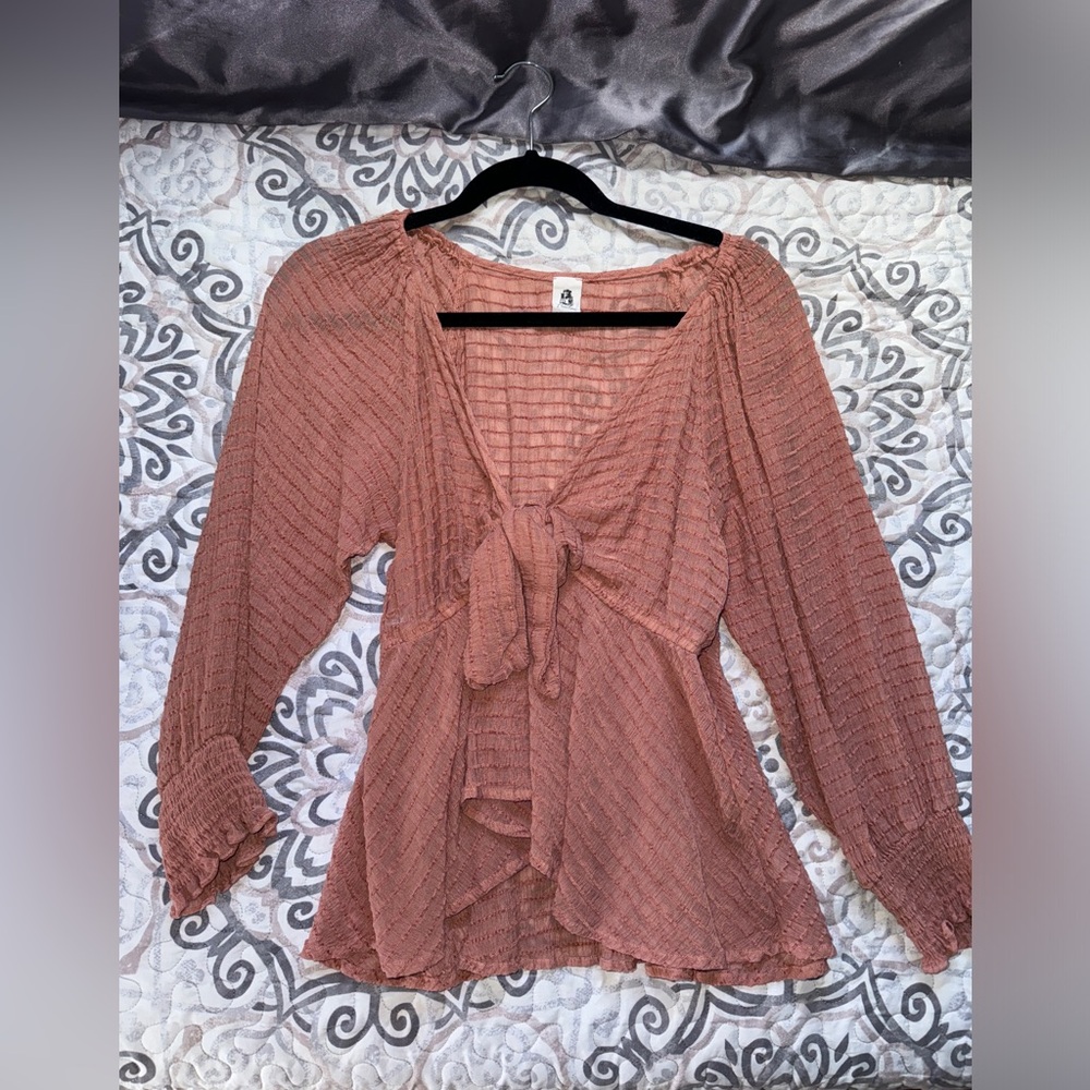 Vici Pink Blouse - M